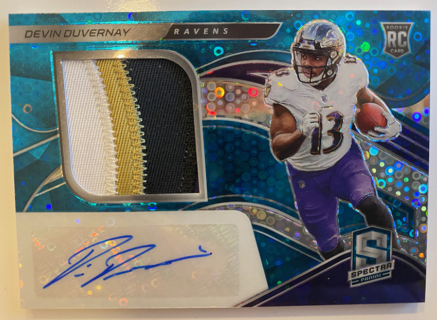 The Panini America Quality Control Gallery: 2020 Spectra Football (90 ...