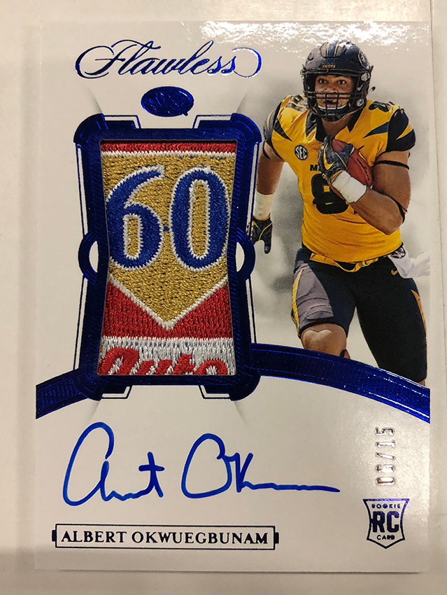 Panini America Delivers a Detailed First Look at 2021 Flawless Collegiate  Football – The Knight's Lance