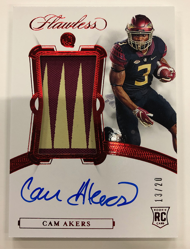 The Panini America Quality Control Gallery 2020 Flawless Collegiate
