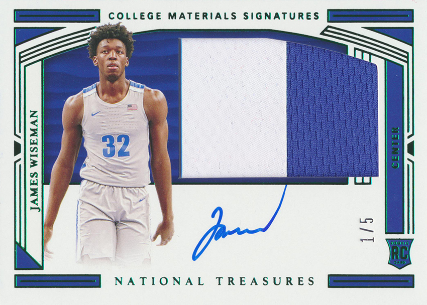 2021-22 PANINI INSTANT JAMES WISEMAN 1ST NBA FINALS WARRIORS