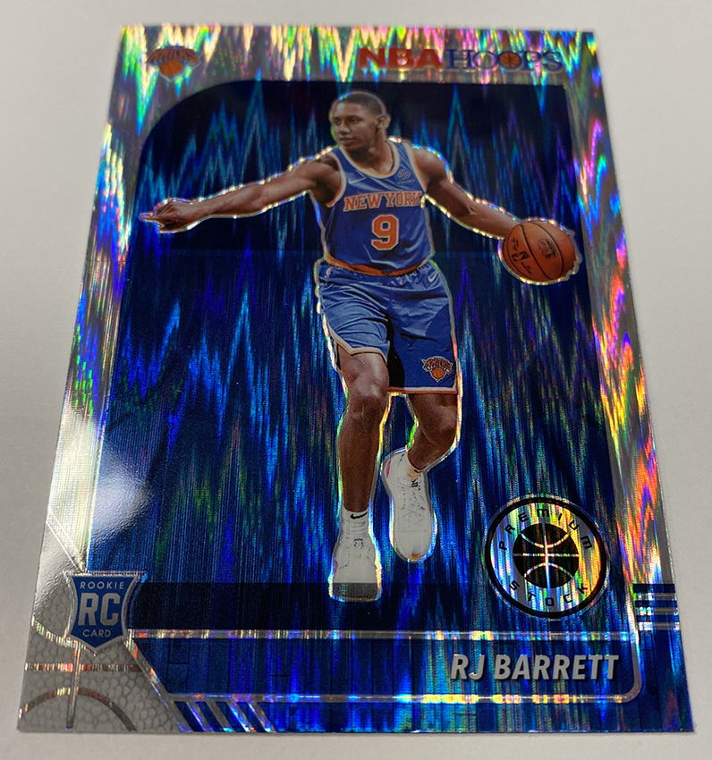 RJ Barrett New York Knicks Game-Used Blue Statement Shorts from the  2021-22 NBA Season