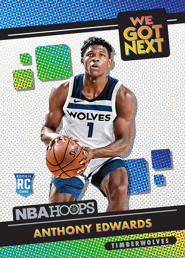 2020-21 Panini NBA Hoops Basketball Hobby Box with (24) Packs