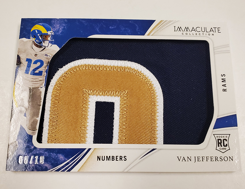  2020 Panini Immaculate Collection Materials #AP A.J.