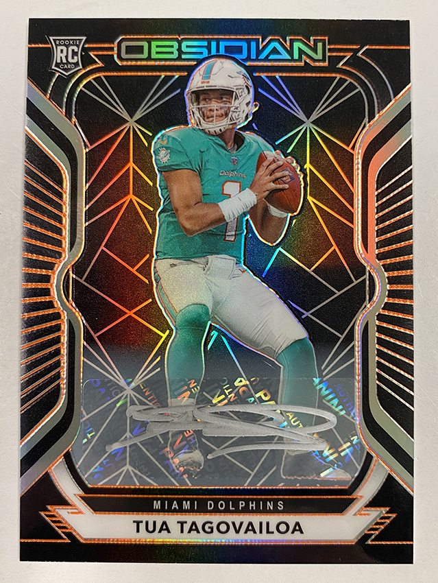 TUA TAGOVAILOA 2020 PLAYOFF TURNING PRO ROOKIE DOLPHINS JERSEY PATCH RC  ALABAMA!