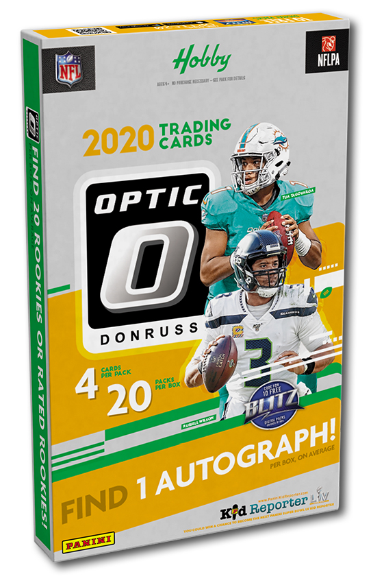 2020 Donruss Optic Football Checklist, NFL Set Info Reviews, Boxes, Date