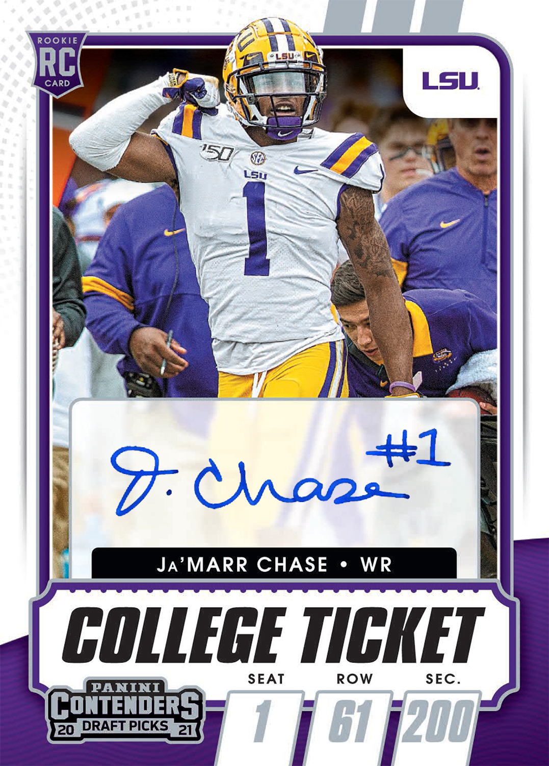 The Panini America Quality Control Gallery: 2021 Contenders Draft