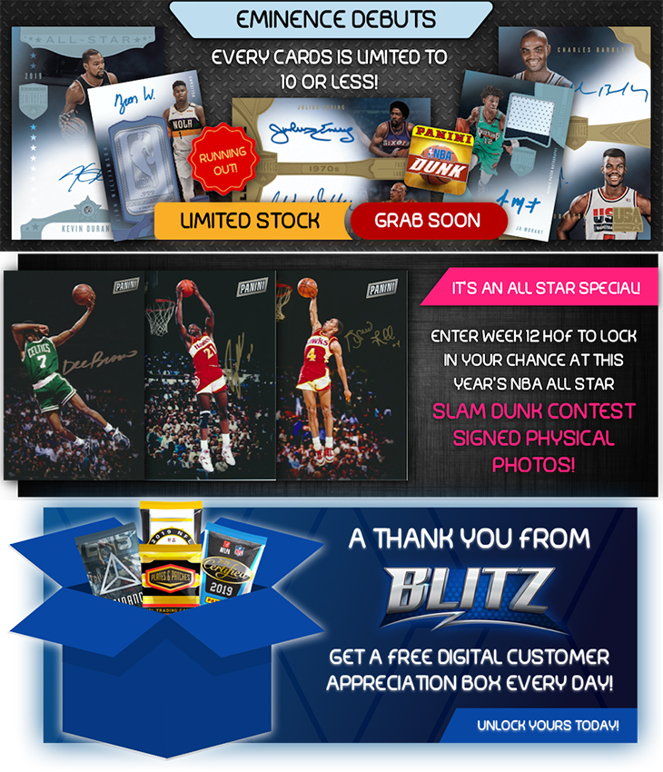 The Panini Digital Weekly Update A Slam Dunk Contest In Nba Dunk Free Boxes In Nfl Blitz And More The Knight S Lance