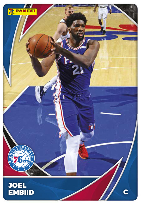 Joel Embiid 76ers White Jersey Sticker for Sale by ZachChristensen