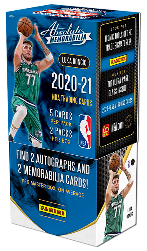 2020/21 Panini Absolute Memorabilia Basketball Hobby Box