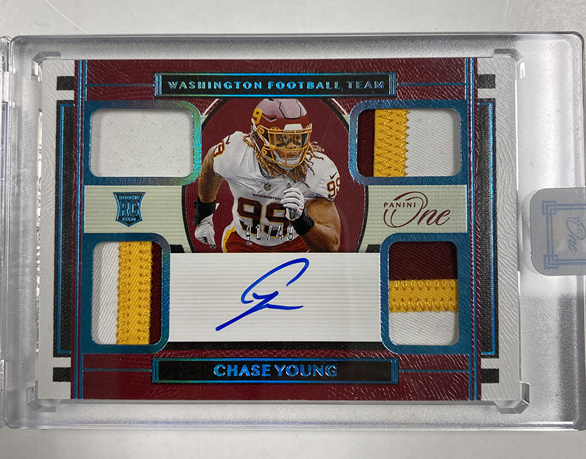 Sold at Auction: (#'d /99) 2020 Panini Elements Patch Michael