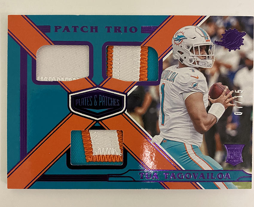The Panini America Quality Control Gallery: 2020 Plates & Patches Football  – The Knight's Lance