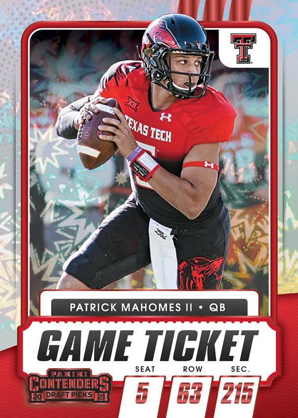 : 2021 Panini Contenders Draft Season Ticket #22 Lamar