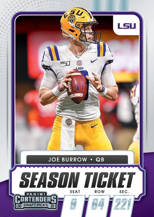 The Panini America Quality Control Gallery: 2021 Contenders Draft Picks  Football – The Knight's Lance