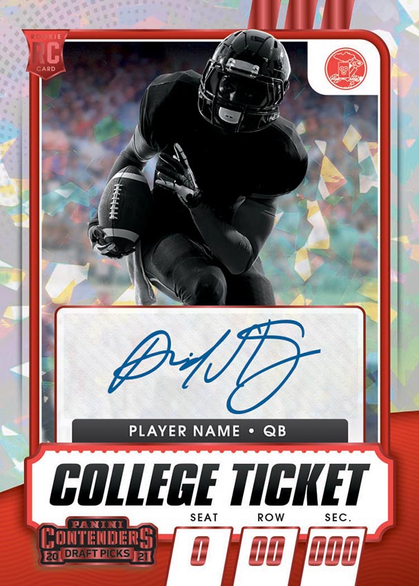 2020 2021 Panini Contenders Draft Picks