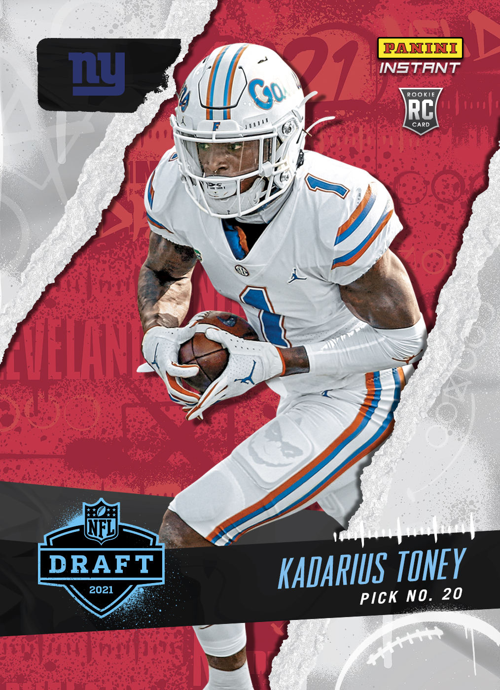 2020 Panini Instant NFL Draft Night Checklist, Details