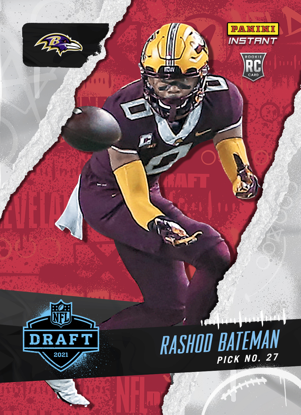 Drafted One Minute, Rookie Cards the Next: Panini Instant is Ready for the  2020 NFL Draft – The Knight's Lance