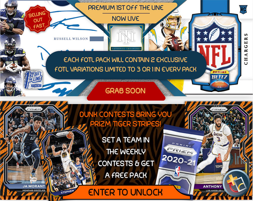 The Panini Digital Weekly Update: NT Football FOTL Arrives in NFL Blitz,  Earn Prizm Tiger Exclusives in NBA Dunk – The Knight's Lance