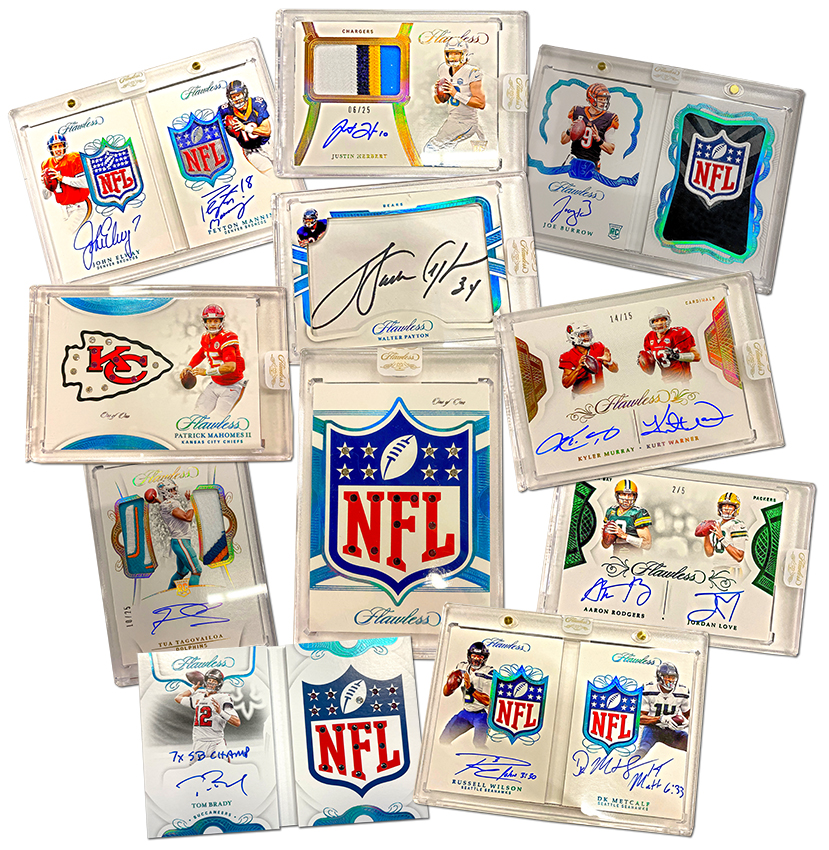 2015 Panini Flawless Football Hobby 2-Box Case