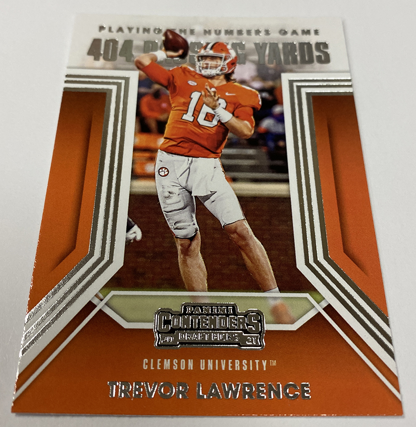 The Panini America Quality Control Gallery: 2021 Contenders Draft Picks  Football – The Knight's Lance