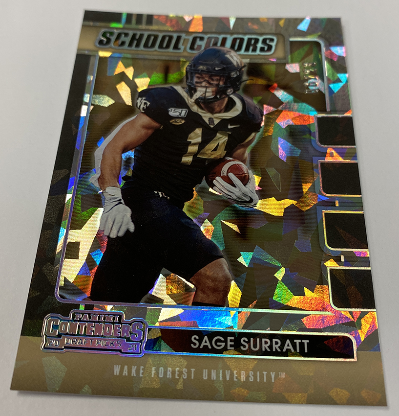 The Panini America Quality Control Gallery: 2021 Contenders Draft Picks  Football – The Knight's Lance