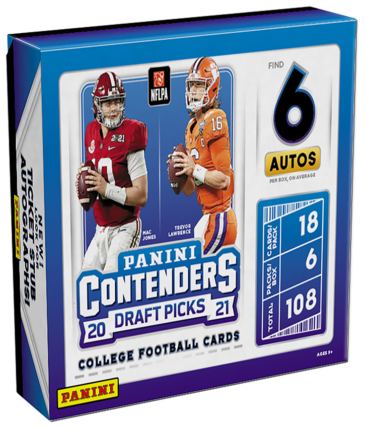 2021 Panini Contenders Draft Picks Football Checklist, Release Date