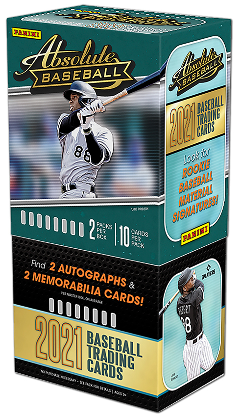 2021 Panini Absolute Baseball Checklist, Set Info, Boxes, Reviews