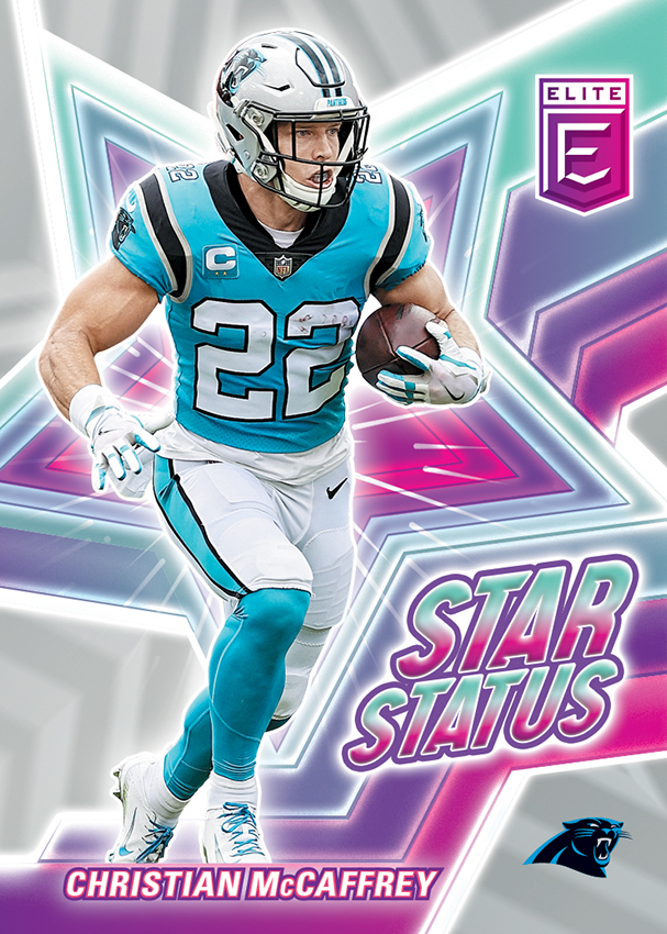 2019 Prestige Stars of the NFL Jerseys Xtra Points Blue Christian McCaffrey