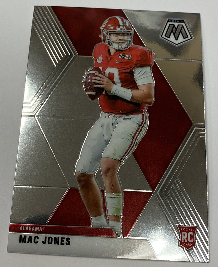 2021 PANINI PLAYOFF BEHIND THE NUMBERS MAC JONES RC ROOKIE CARD at 's  Sports Collectibles Store