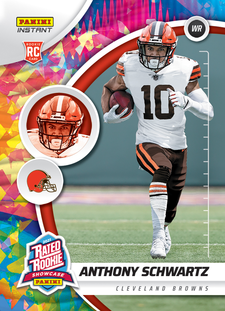 Five NFL rookies' Santa Claus hats hit Panini Instant for limited set