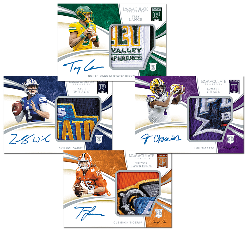 2021 panini playbook trevor lawrence