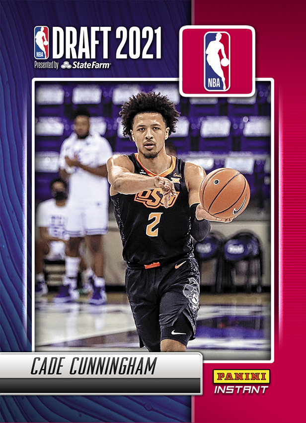 Drafted One Minute, Rookie Cards the Next: Panini Instant's Ready for 2021 NBA  Draft – The Knight's Lance