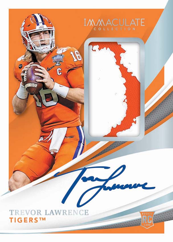 Panini America Delivers a Detailed First Look at 2021 Flawless Collegiate  Football – The Knight's Lance