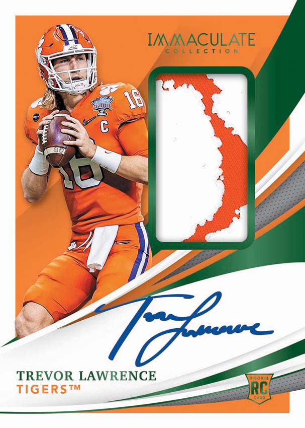 Panini America Provides a Detailed First Look at the August Release of 2020  Immaculate Collegiate Football – The Knight's Lance