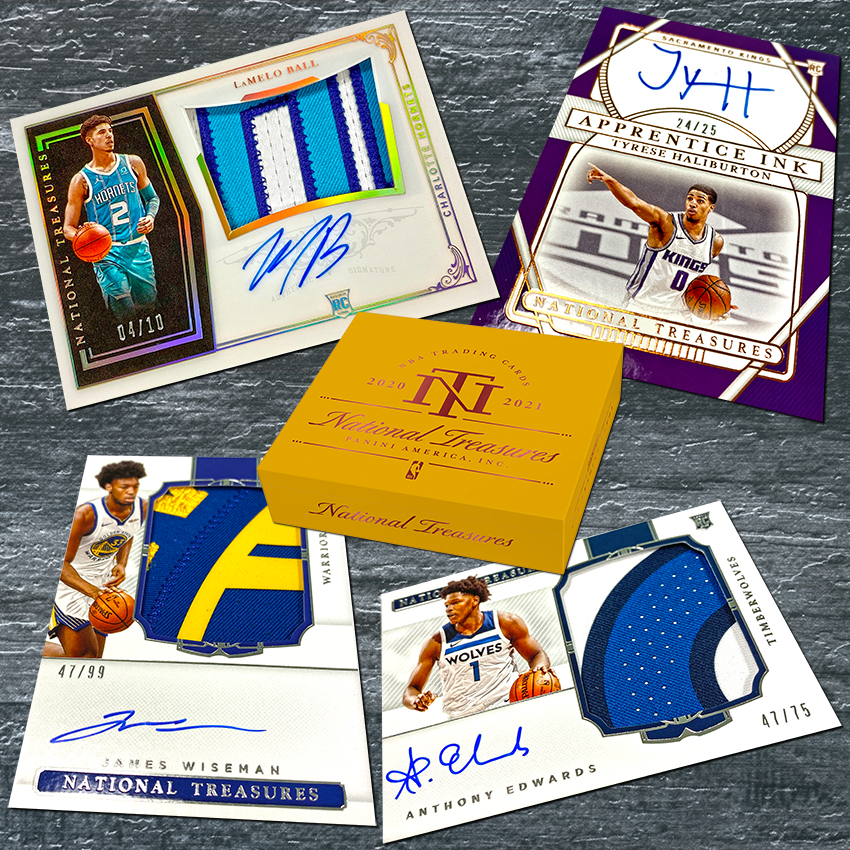 Lot Detail - 2020/21 Panini National Treasures Rookie Patch