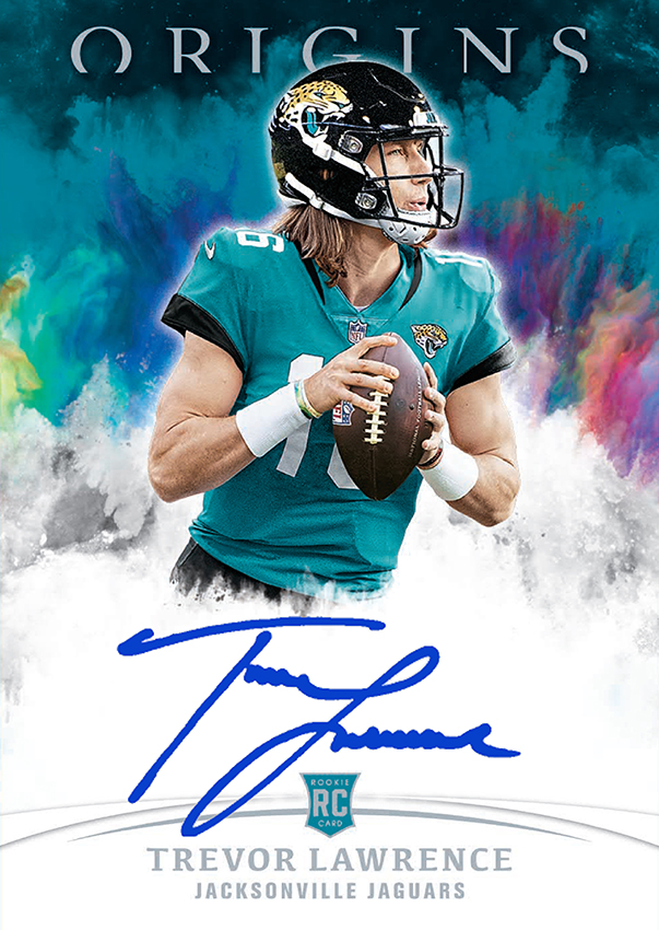 Trevor Lawrence 2021 Leaf Ultimate Draft Portrait Autographs