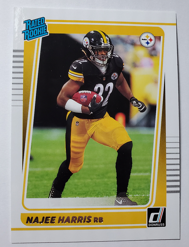 2021 Donruss Pittsburgh Steelers NFL Football Card Team Set