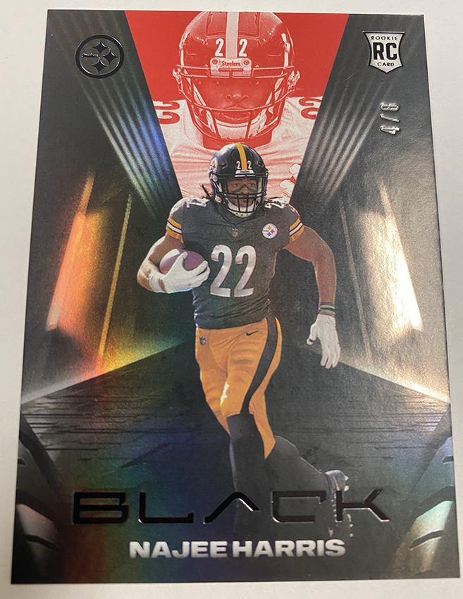 At Auction: (#'d /47) 2021 Elements Super Charged Jersey Najee