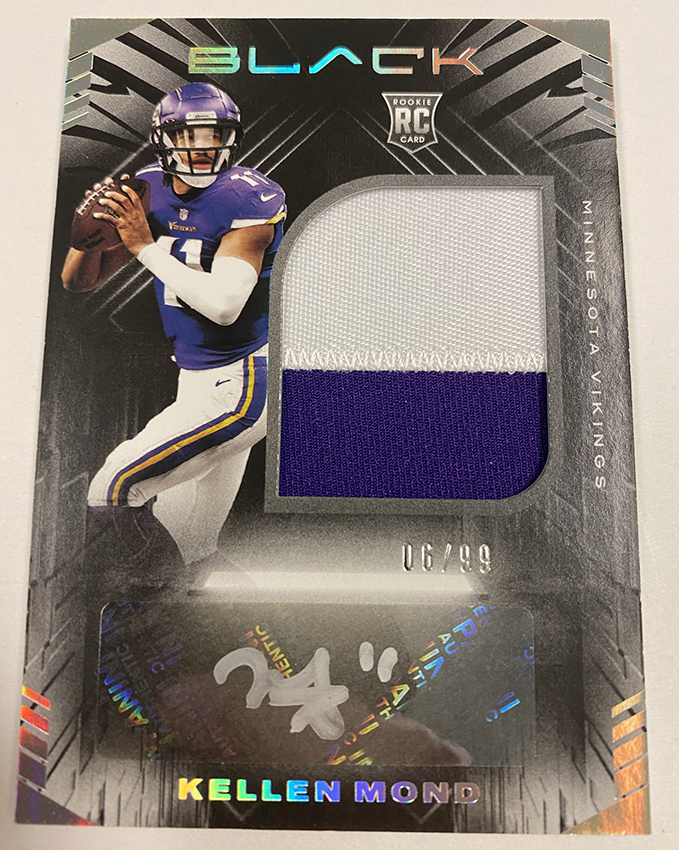 2021 Panini Black Trevor Lawrence Rookie Influx Jersey Patch /99 RC