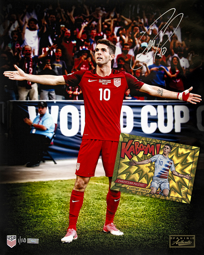 Panini America Signs U.S. Soccer Superstar Christian Pulisic to Long-Term  Exclusive for Autographs and Memorabilia – The Knight's Lance