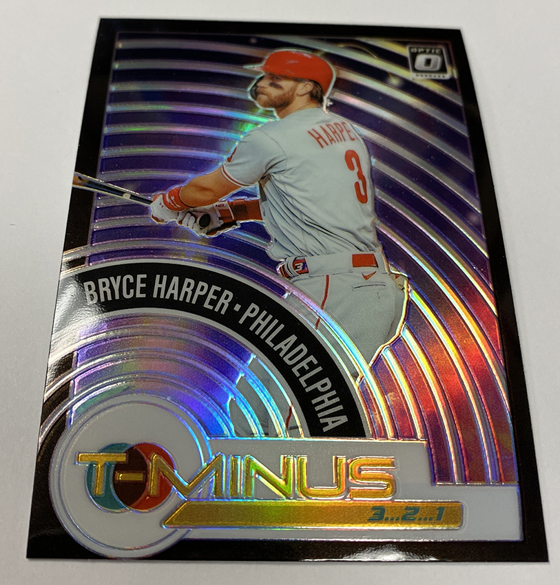  2021 Donruss Optic Lime Green #176 Bryce Harper