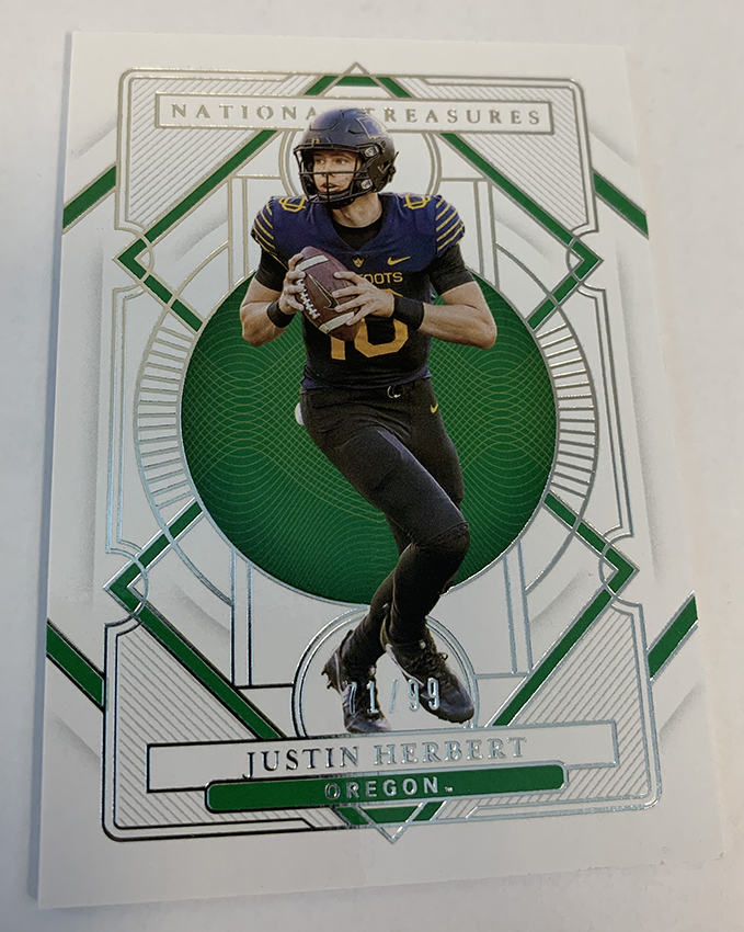 The Panini America Quality Control Gallery: 2021 Immaculate Collegiate  Football – The Knight's Lance