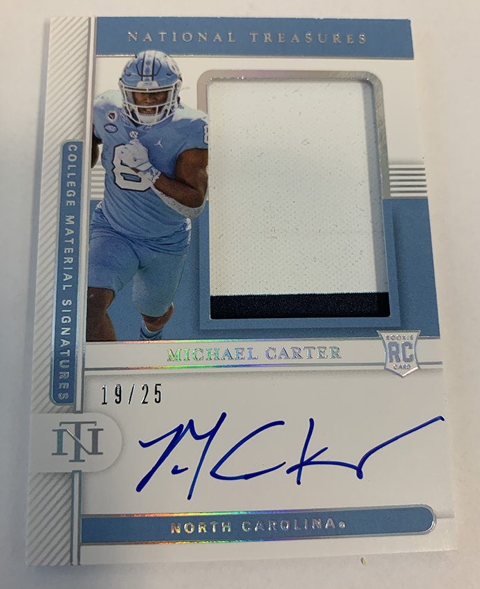 The Panini America Quality Control Gallery 2021 National Treasures