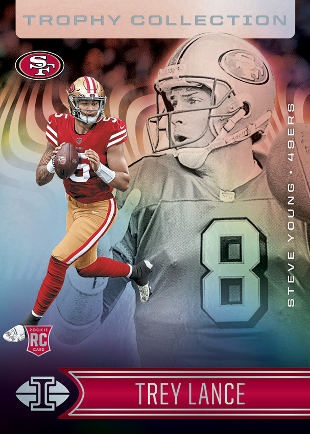 thumbnail image 2 of Trey Lance Signed San Francisco 49ers Lunar Eclipse Full-Size Football Helmet (Riddell) With BAS Authentication 2 of 6