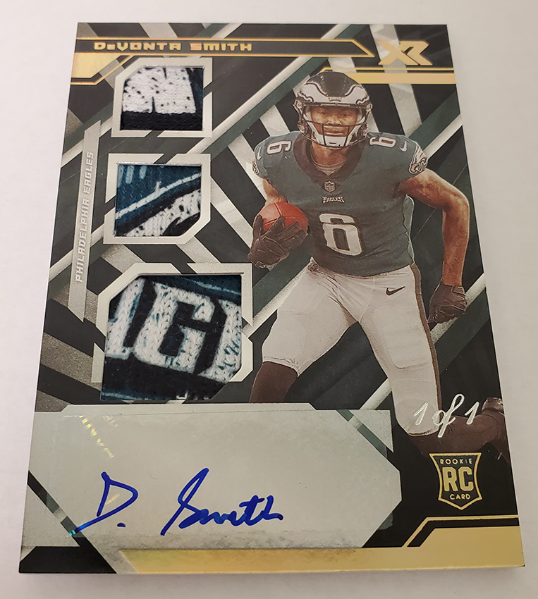 The Panini America Quality Control Gallery: 2021 XR Football – The