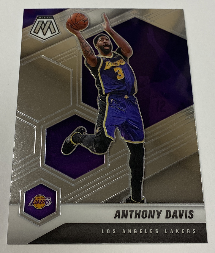 Nike Los Angeles Lakers Anthony Davis 2021-22 Authentic Moments Mixtape City Edition Jersey 58