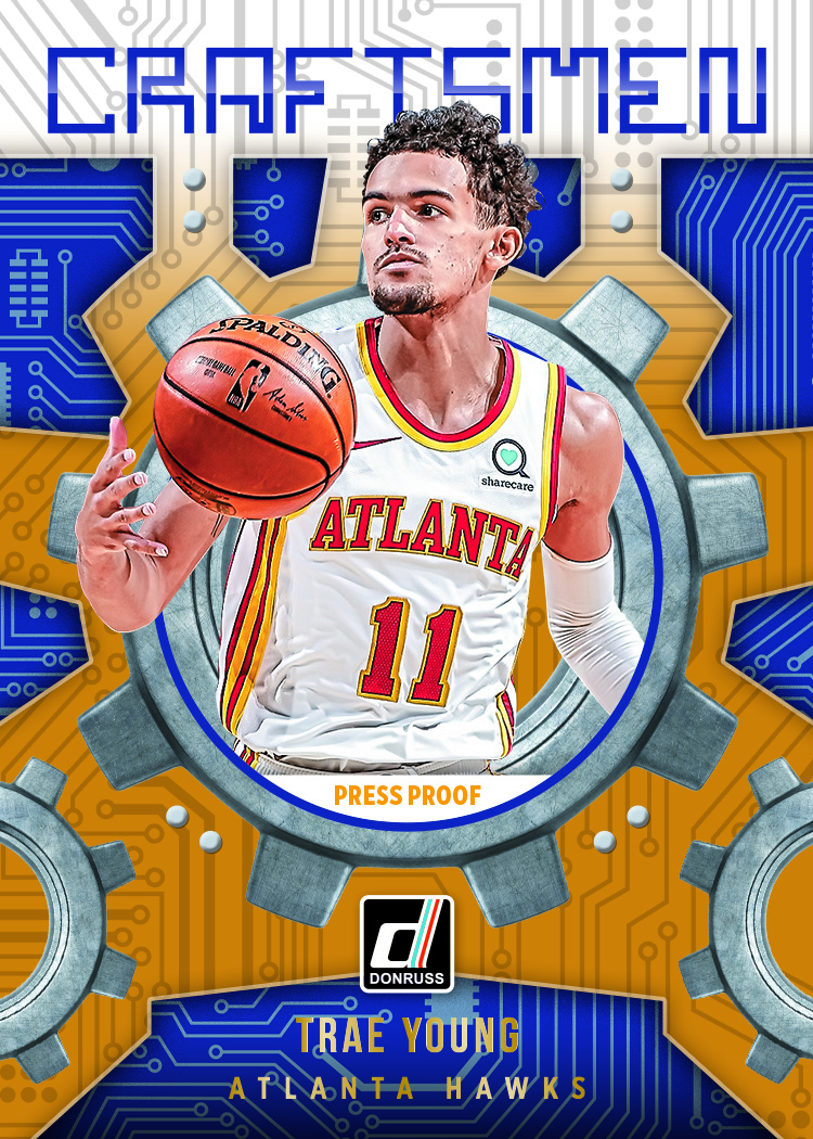 2021-22 Hoops Trae Young High Voltage PSA 10  1/1