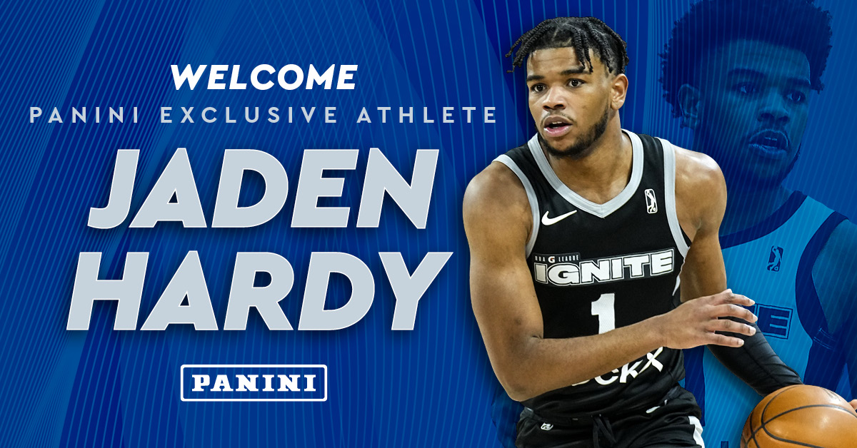 Panini America Signs G League Star Jaden Hardy to Exclusive Deal – The  Knight's Lance