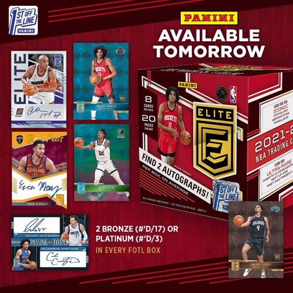 202122 NBA Panini Donruss Elite FOTL 身内GB 開催試み スポーツカードコレクターざわの開封黙示録