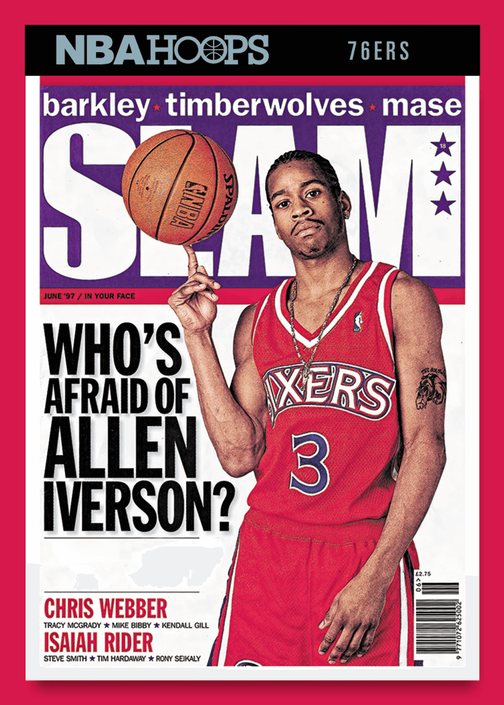 SLAM, Other, Slam Magazine Collectible Cover 2 Of 2 Allen Iverson Kobe  Bryant Inside