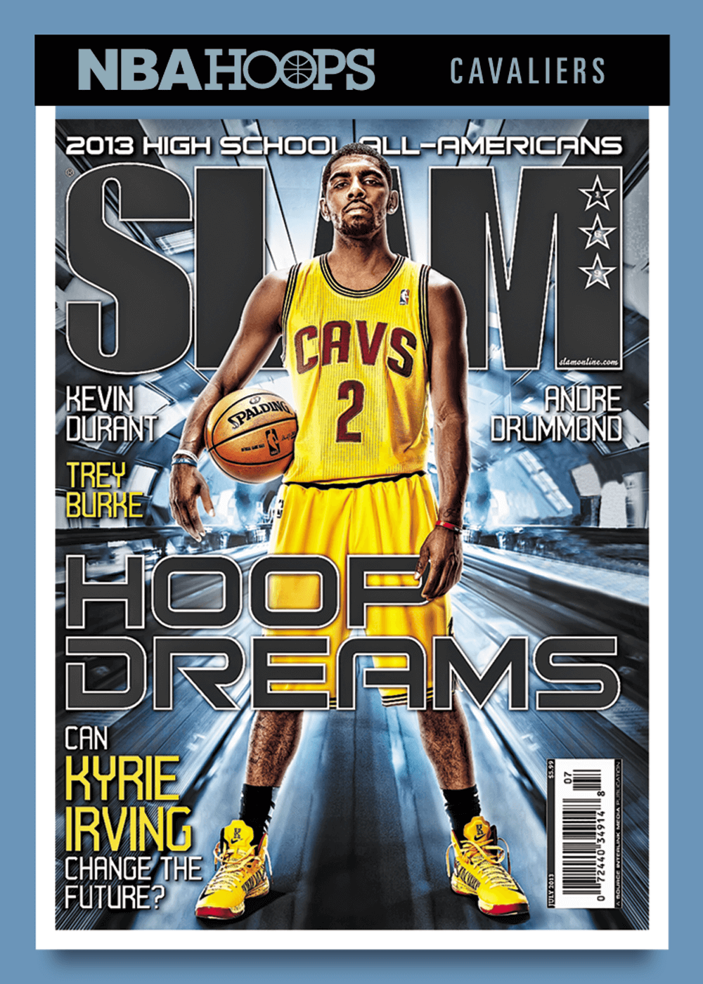 2021-22 NBA Hoops Devin Booker Slam Magazine Base Insert #213 Suns 🔥